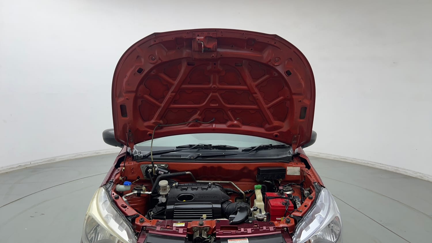 Used 2017 Maruti Suzuki Alto K10 VXi AMT Petrol Automatic engine ENGINE & BONNET OPEN FRONT VIEW
