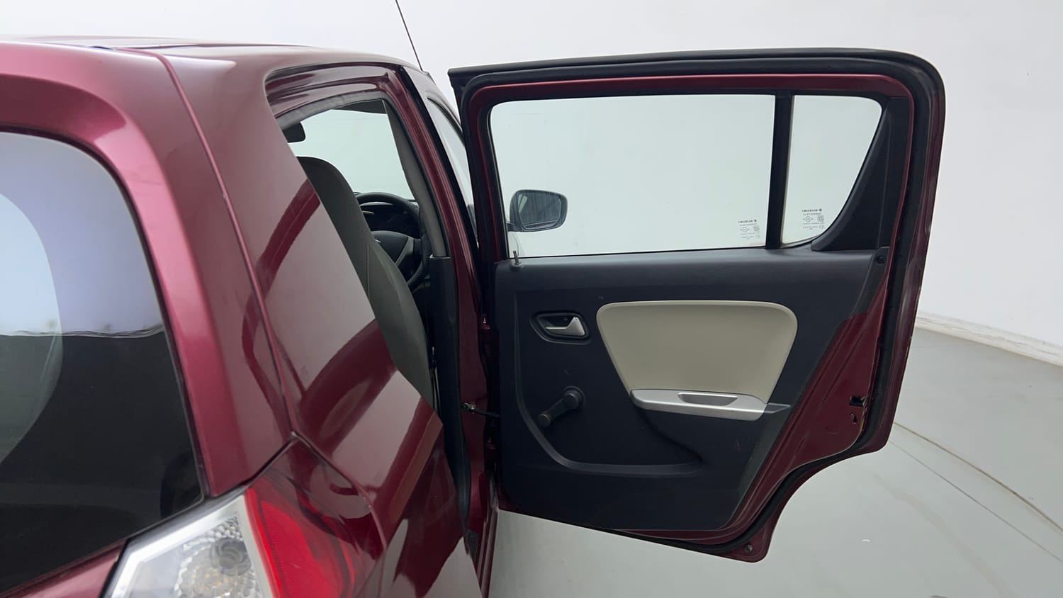 Used 2017 Maruti Suzuki Alto K10 VXi AMT Petrol Automatic interior RIGHT REAR DOOR OPEN VIEW