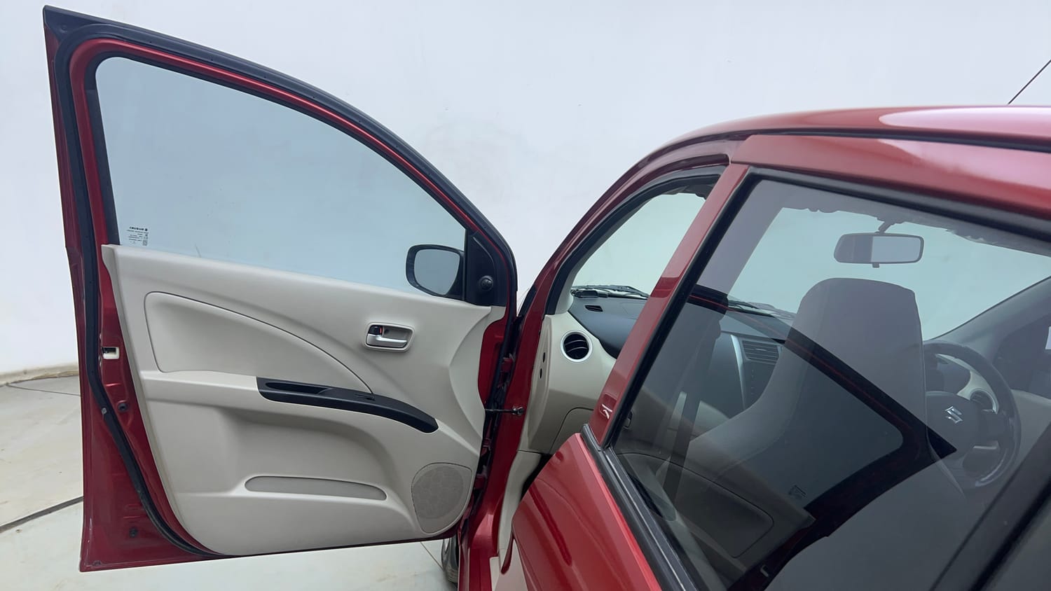 Used 2018 Maruti Suzuki Celerio VXi (O) AMT Petrol Automatic interior LEFT FRONT DOOR OPEN VIEW