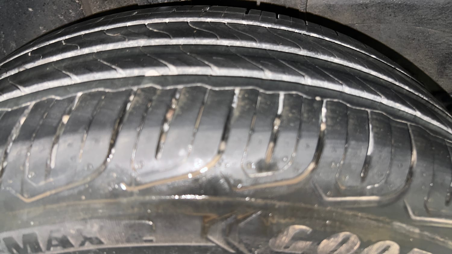 Used 2023 Tata Altroz XZ Diesel Diesel Manual tyres RIGHT REAR TYRE TREAD VIEW