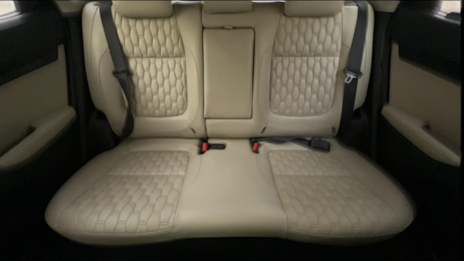 Used 2020 Kia Seltos HTX IVT 1.5 Dual Tone Petrol Automatic interior REAR SEAT CONDITION VIEW