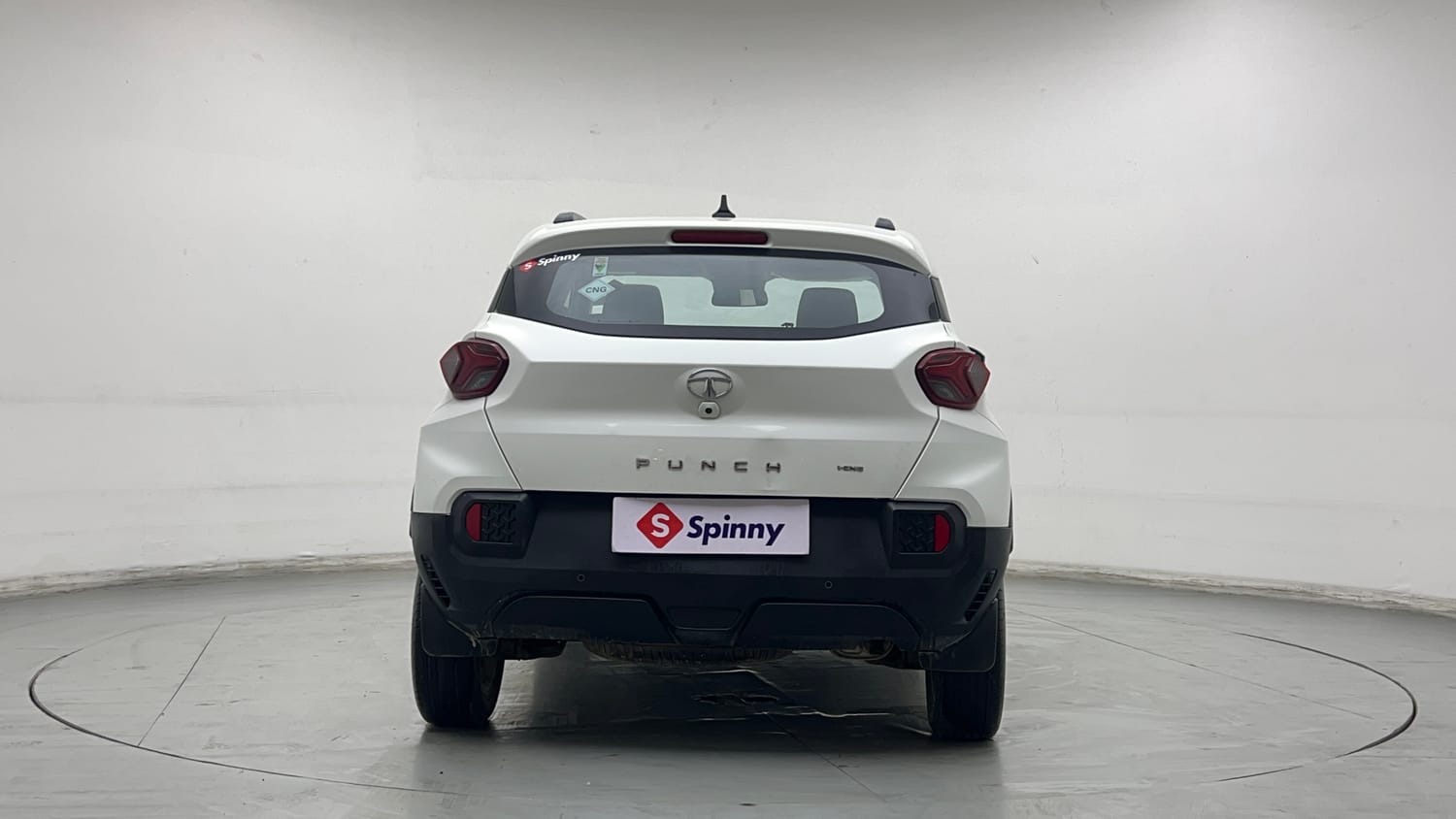 Used 2023 Tata Punch Accomplished Dazzle Sunroof CNG Cng Manual exterior BACK VIEW