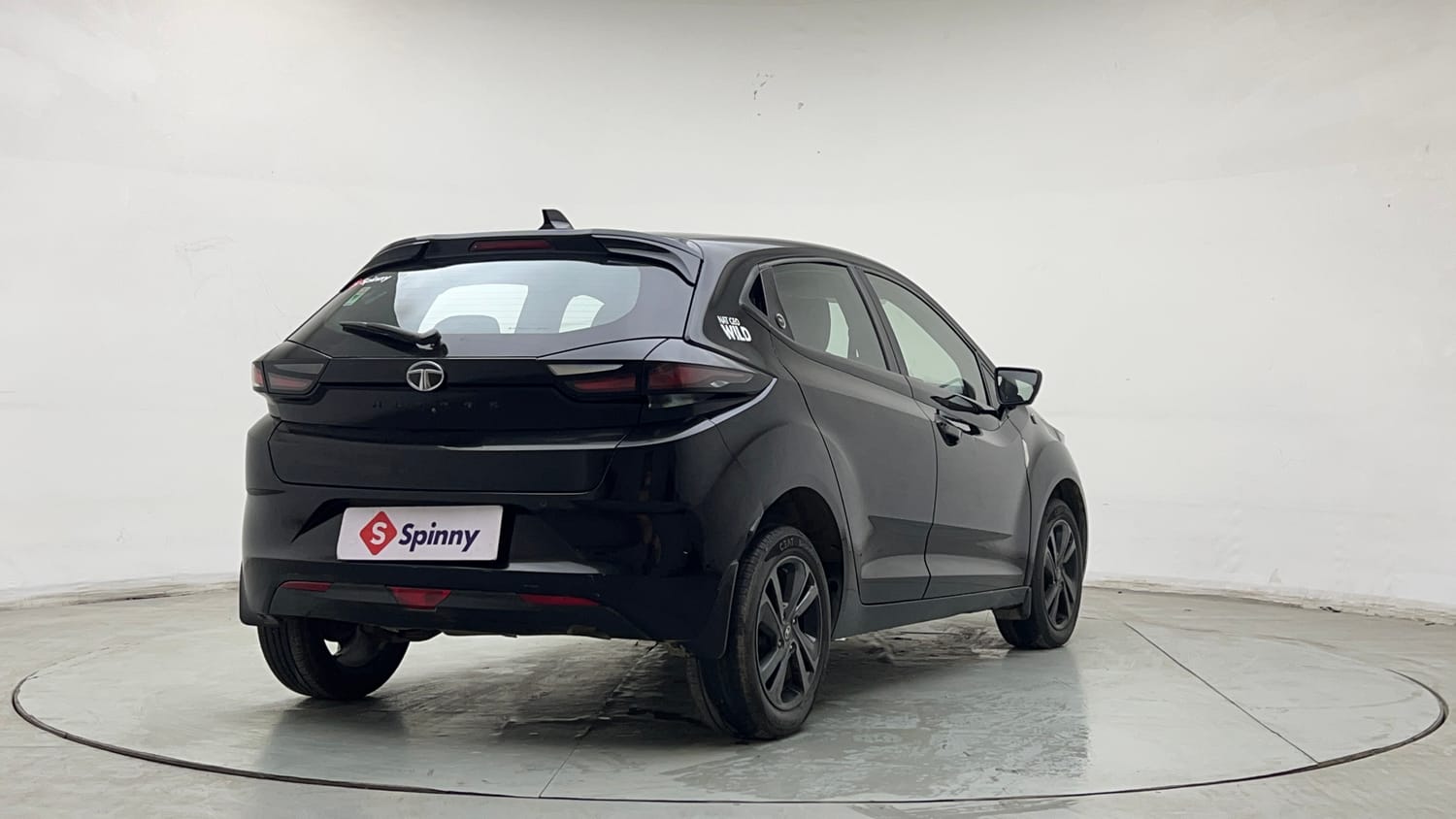 Used 2024 Tata Altroz XZ Plus (S) Dark Edition Diesel Diesel Manual exterior RIGHT REAR CORNER VIEW