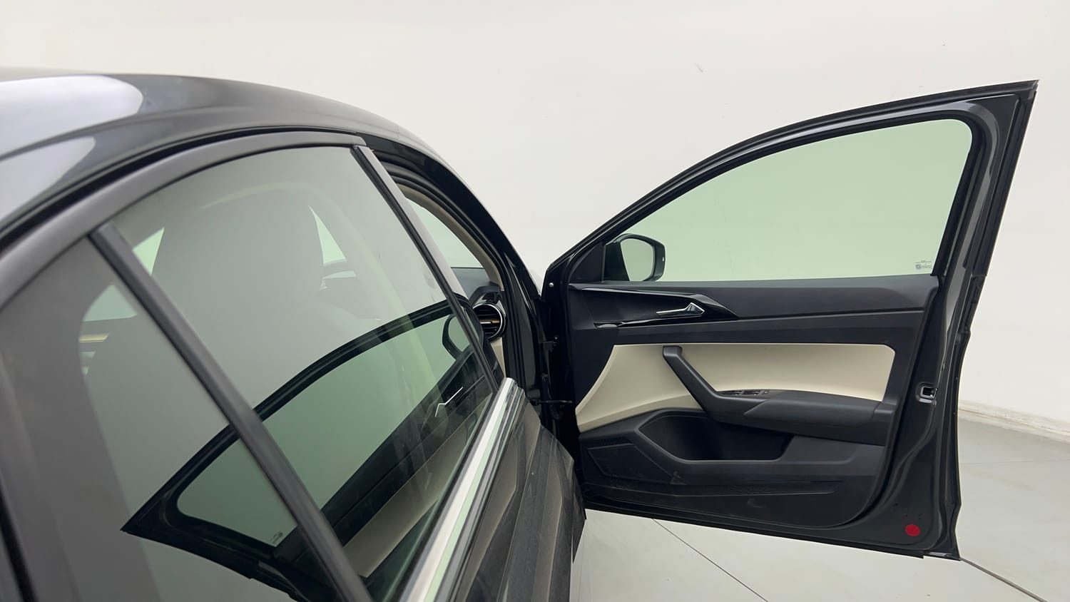 Used 2026 Skoda Slavia Prestige 1.0L TSI AT Petrol Automatic interior RIGHT FRONT DOOR OPEN VIEW