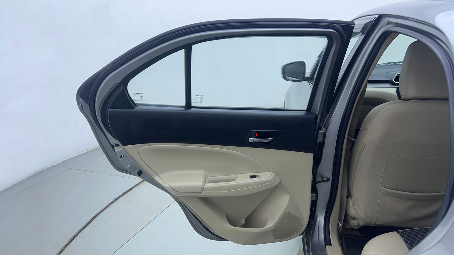 Used 2021 Maruti Suzuki Dzire VXi AGS Petrol Automatic interior LEFT REAR DOOR OPEN VIEW