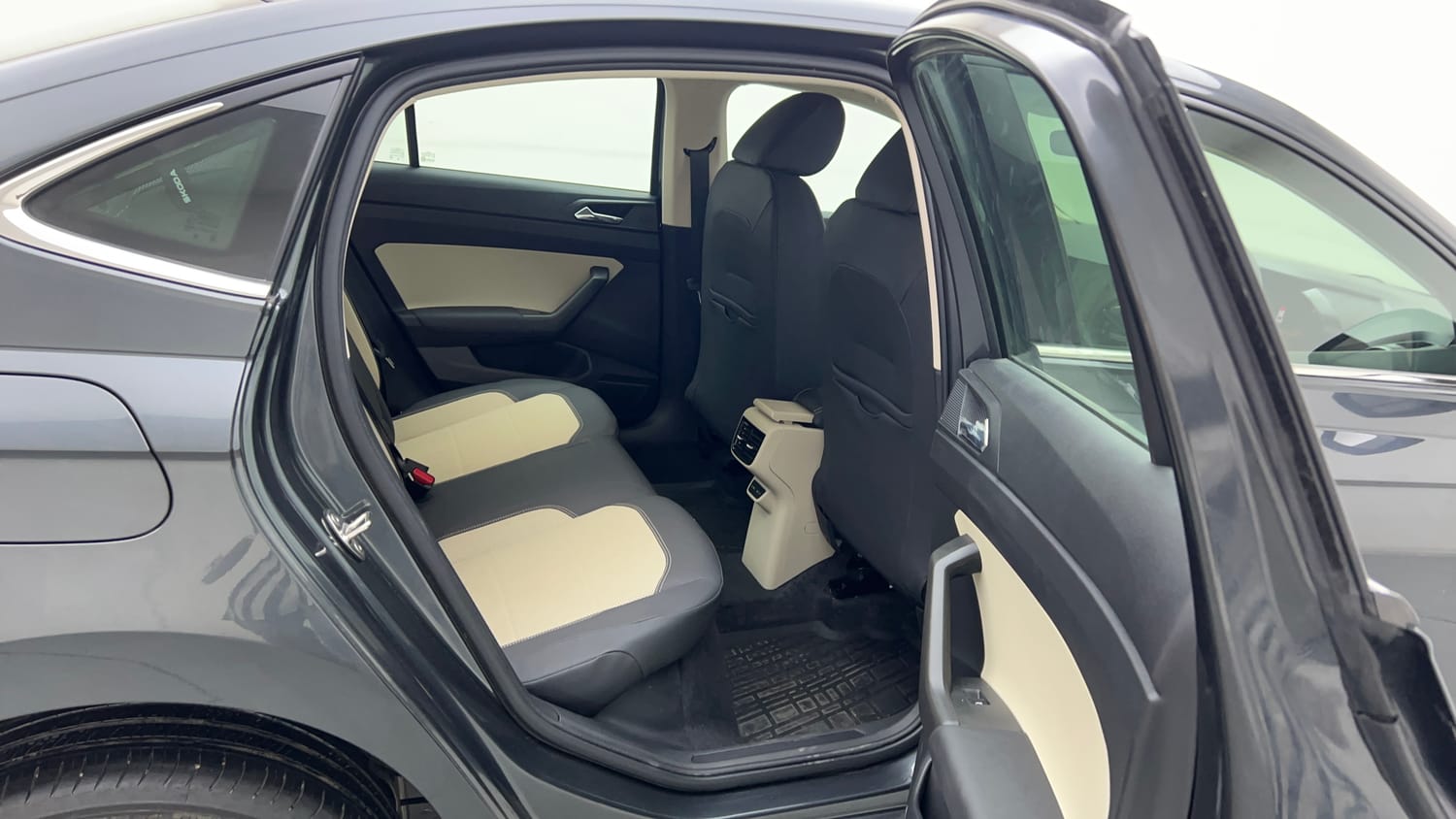 Used 2026 Skoda Slavia Prestige 1.0L TSI AT Petrol Automatic interior RIGHT SIDE REAR DOOR CABIN VIEW