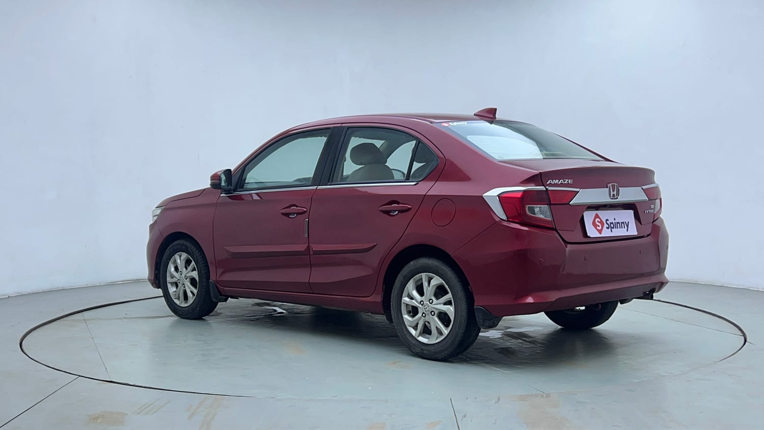 Used 2019 Honda Amaze 1.2 VX CVT Petrol Petrol Automatic exterior LEFT REAR CORNER VIEW