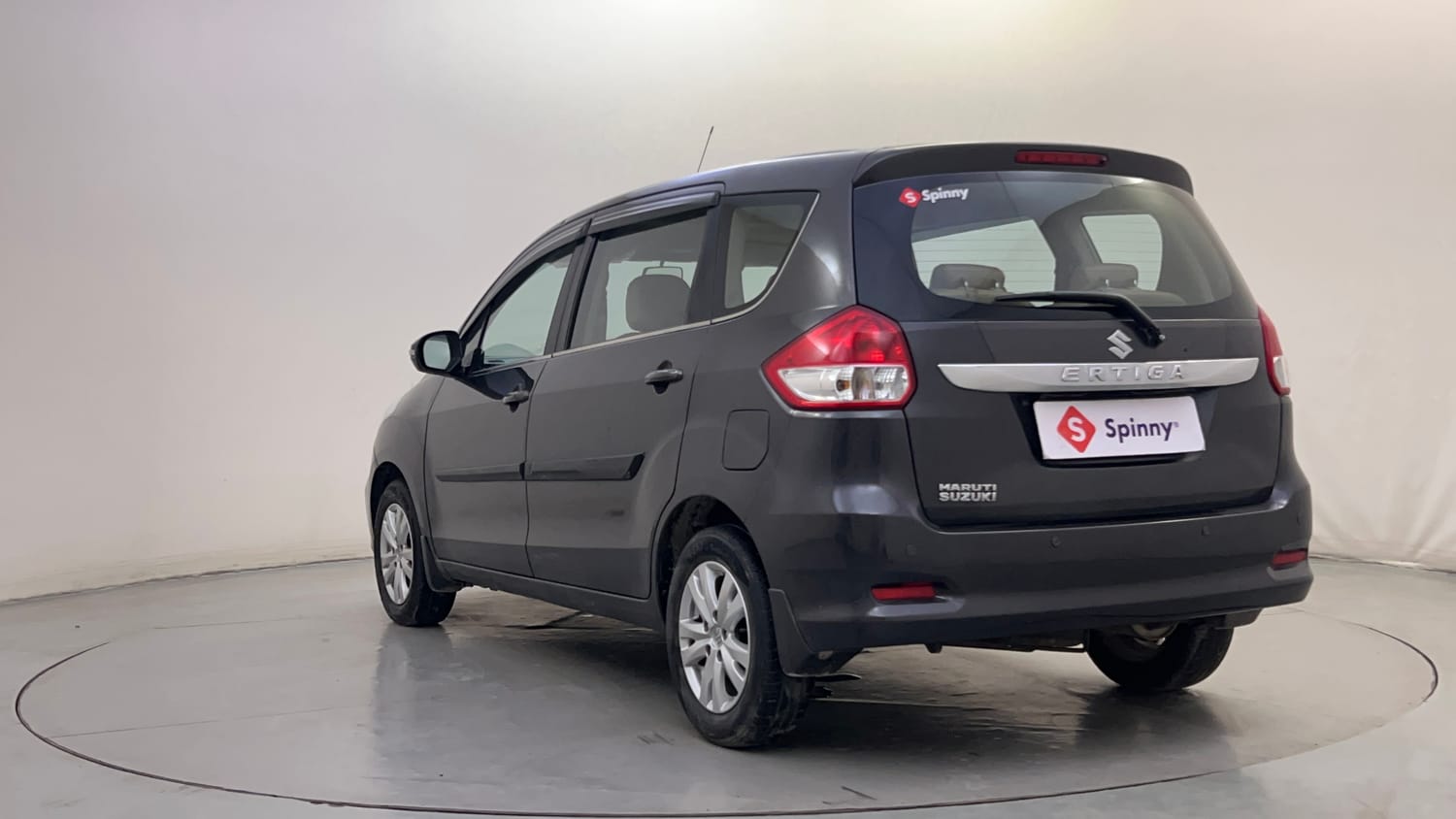Used 2017 Maruti Suzuki Ertiga ZXI+ Petrol Manual exterior LEFT REAR CORNER VIEW