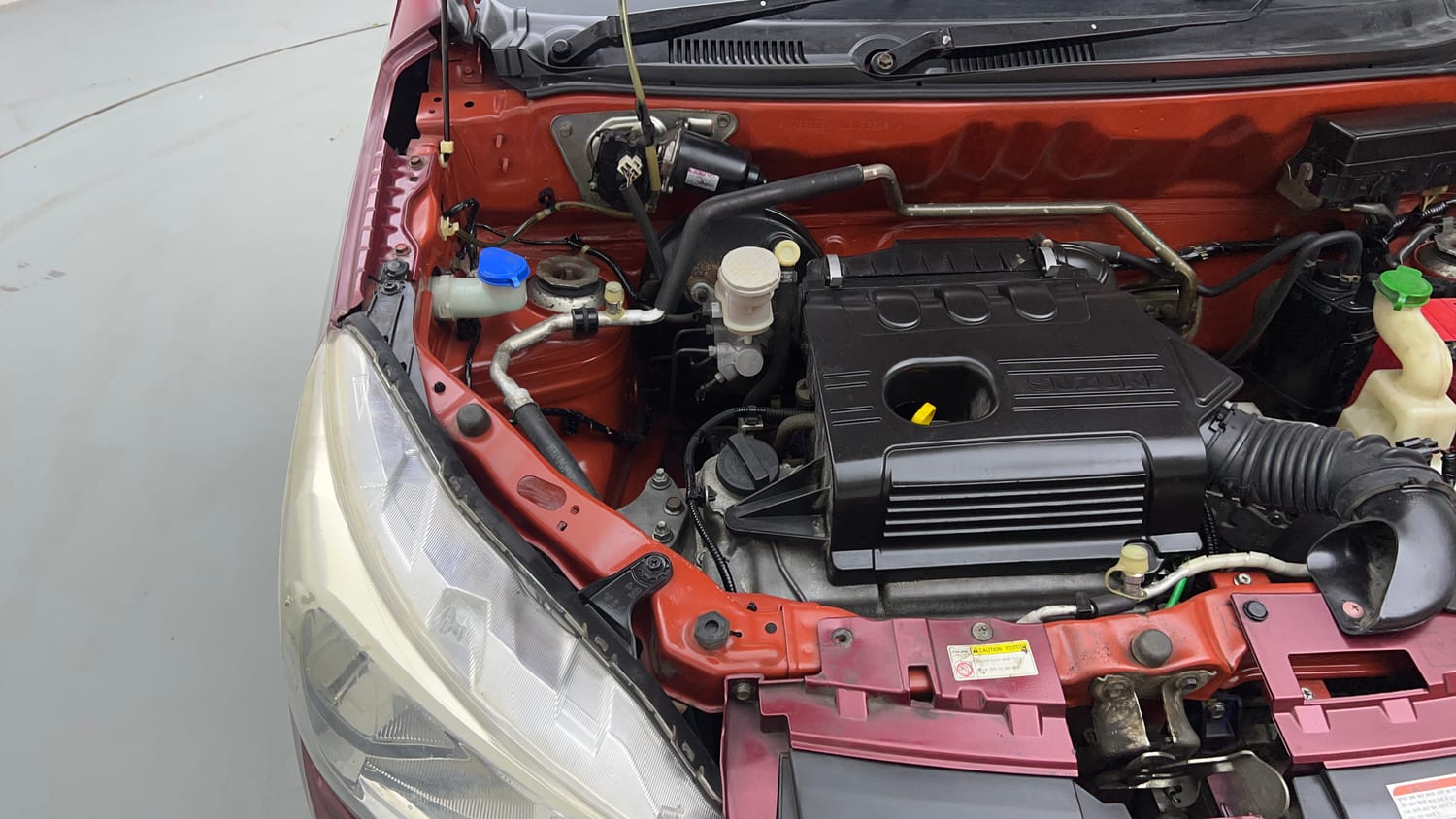 Used 2017 Maruti Suzuki Alto K10 VXi AMT Petrol Automatic engine ENGINE RIGHT SIDE VIEW