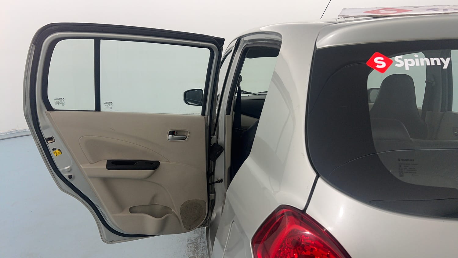 Used 2019 Maruti Suzuki Celerio VXi AMT Petrol Automatic interior LEFT REAR DOOR OPEN VIEW