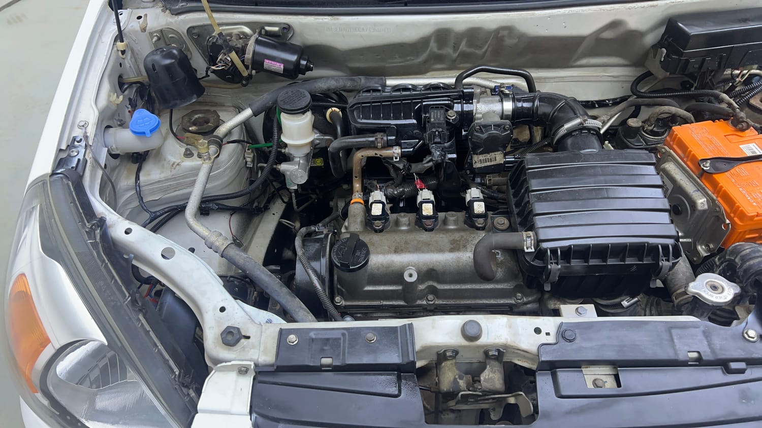 Used 2017 Maruti Suzuki Alto 800 LXi Petrol Manual engine ENGINE RIGHT SIDE VIEW