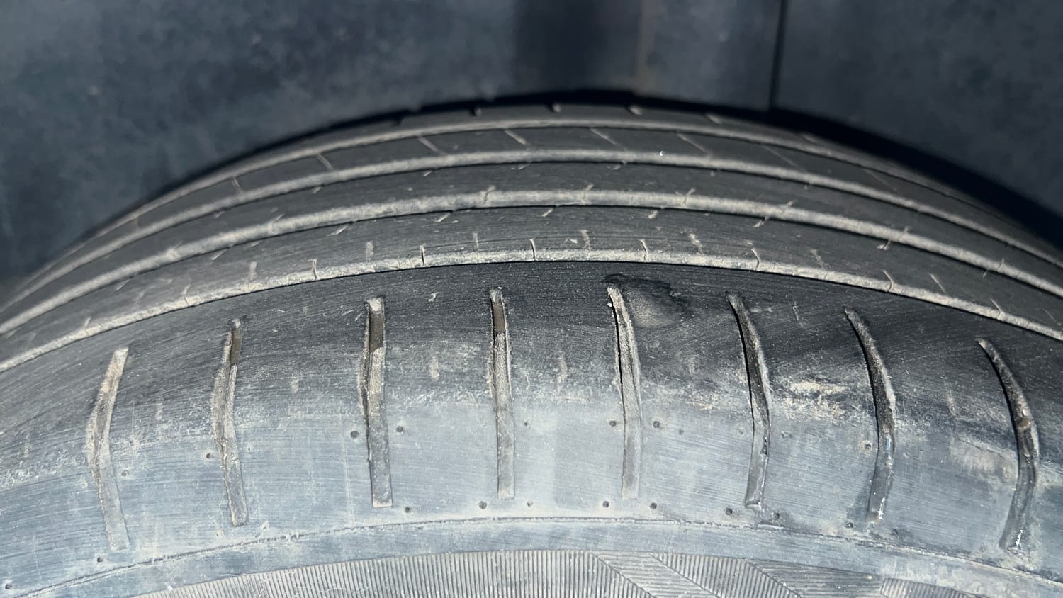 Used 2021 Volkswagen Polo GT Petrol Automatic tyres LEFT REAR TYRE TREAD VIEW
