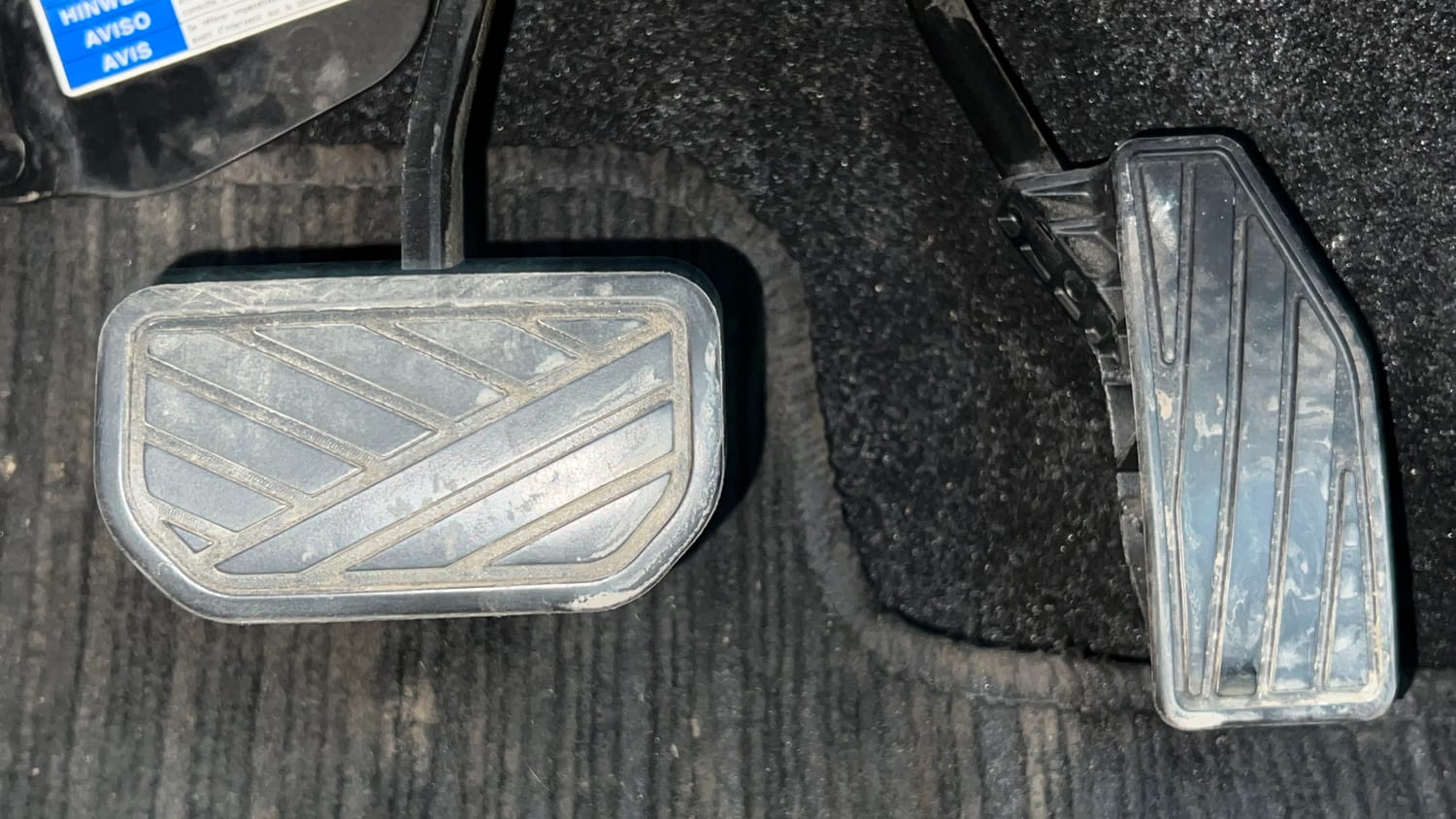 Used 2021 Toyota Glanza G CVT Petrol Automatic interior PEDALS VIEW