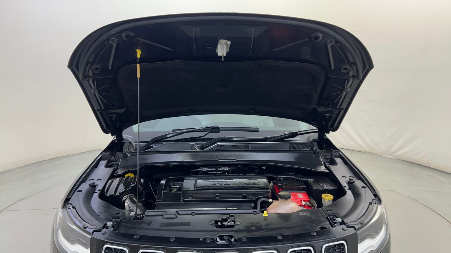 Used 2018 Jeep Compass Limited 1.4 Petrol AT Petrol Automatic engine ENGINE & BONNET OPEN FRONT VIEW