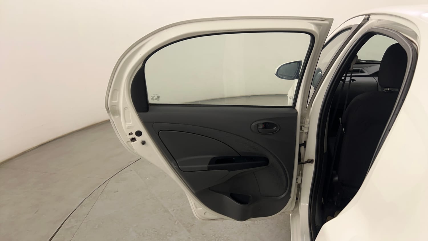 Used 2013 Toyota Etios Liva G Petrol Manual interior LEFT REAR DOOR OPEN VIEW