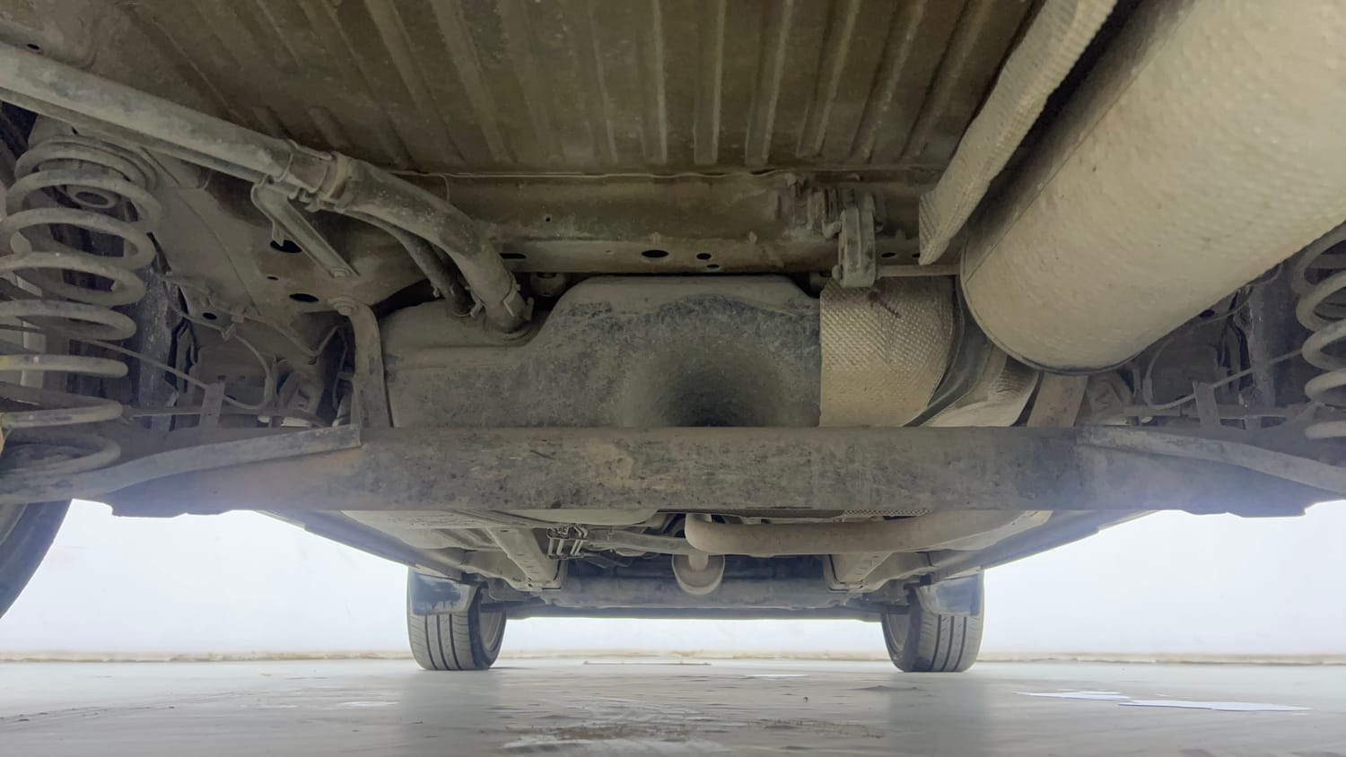 Used 2018 Ford EcoSport S Petrol Petrol Manual extra REAR UNDERBODY VIEW (TAKEN FROM REAR)
