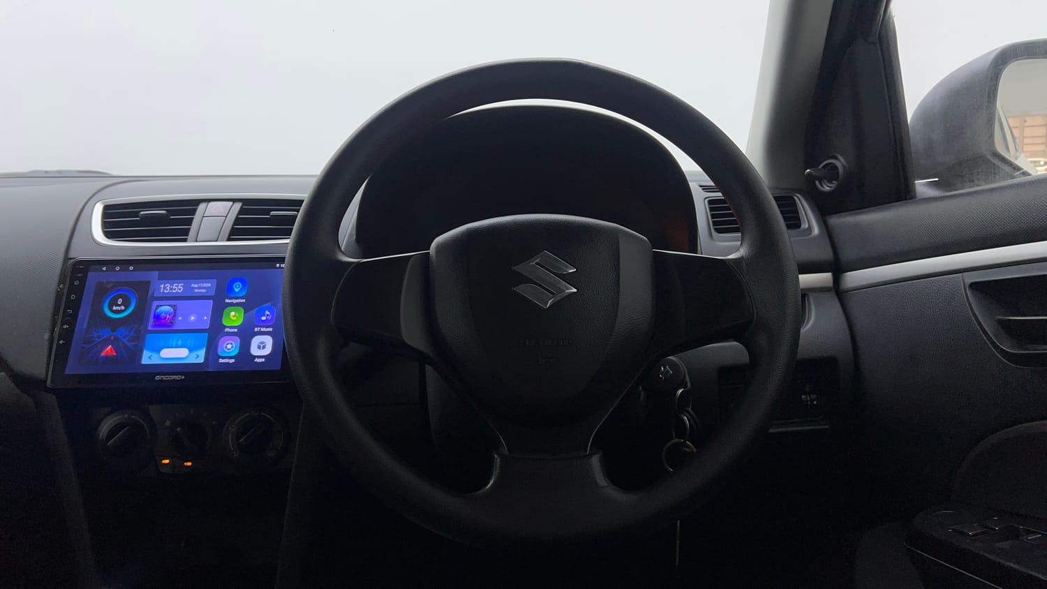 Used 2017 Maruti Suzuki Swift Lxi (O) Petrol Manual interior STEERING VIEW