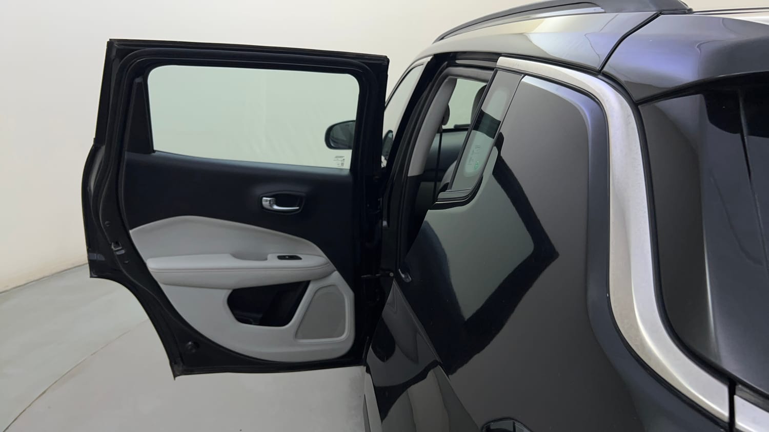 Used 2018 Jeep Compass Limited 1.4 Petrol AT Petrol Automatic interior LEFT REAR DOOR OPEN VIEW