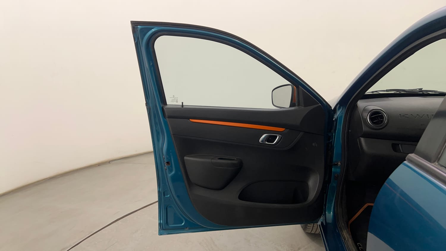 Used 2020 Renault Kwid CLIMBER 1.0 Opt Petrol Manual interior LEFT FRONT DOOR OPEN VIEW