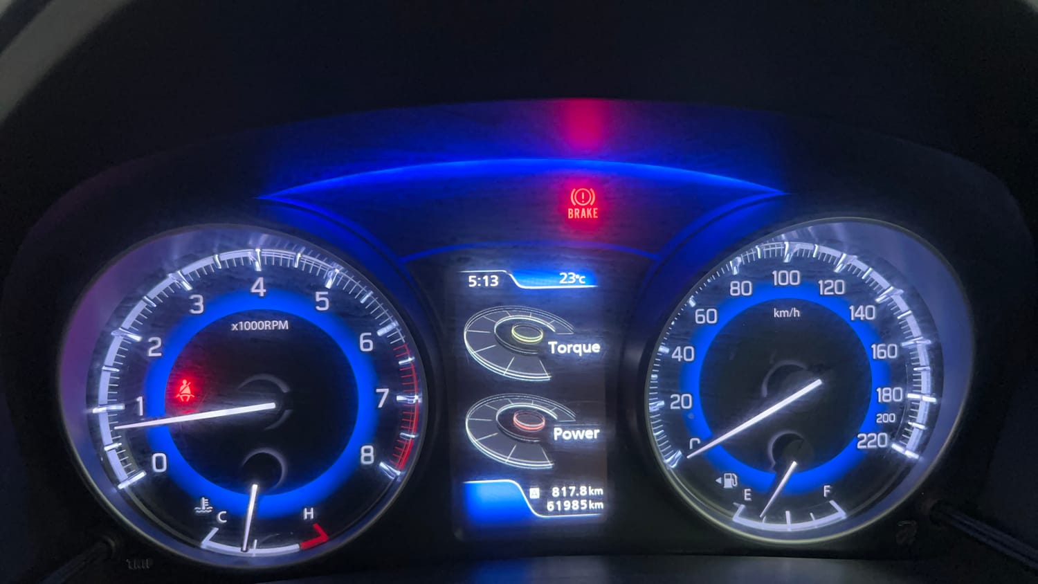 Used 2020 Maruti Suzuki Baleno Zeta Petrol Manual interior CLUSTERMETER VIEW