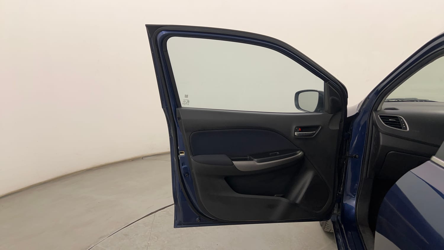 Used 2020 Maruti Suzuki Baleno Zeta Petrol Manual interior LEFT FRONT DOOR OPEN VIEW