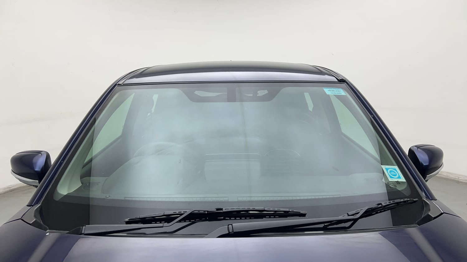 Used 2023 Maruti Suzuki Grand Vitara Zeta Smart Hybrid AT Petrol Automatic exterior FRONT WINDSHIELD VIEW
