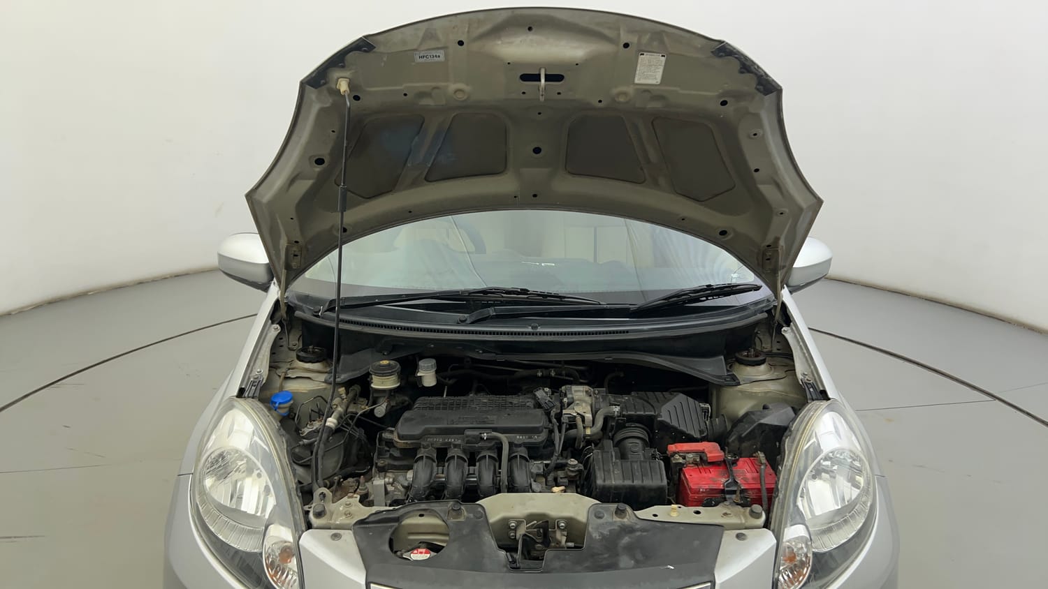 Used 2013 Honda Brio S MT Petrol Manual engine ENGINE & BONNET OPEN FRONT VIEW