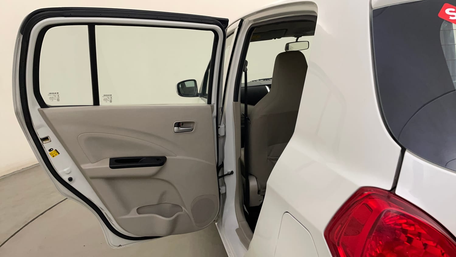 Used 2018 Maruti Suzuki Celerio ZXi (O) AMT Petrol Automatic interior LEFT REAR DOOR OPEN VIEW
