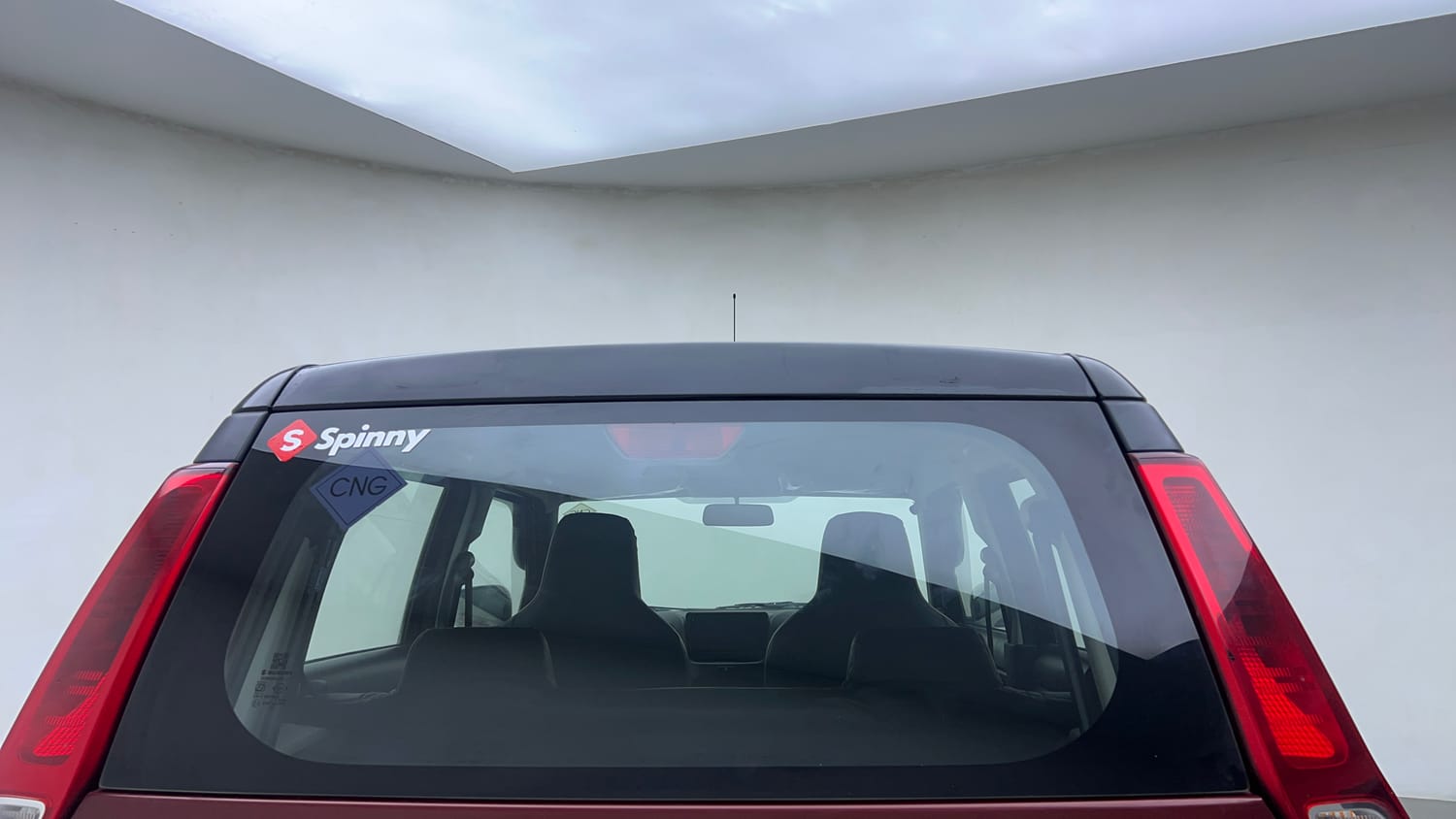 Used 2022 Maruti Suzuki Wagon R LXI 1.0 CNG Cng Manual exterior BACK WINDSHIELD VIEW