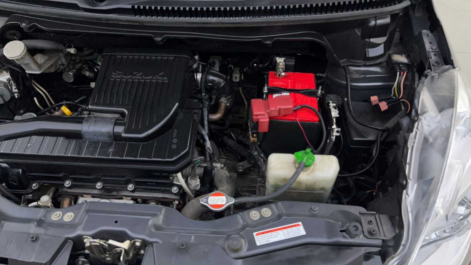 Used 2017 Maruti Suzuki Ertiga ZXI+ Petrol Manual engine ENGINE LEFT SIDE VIEW