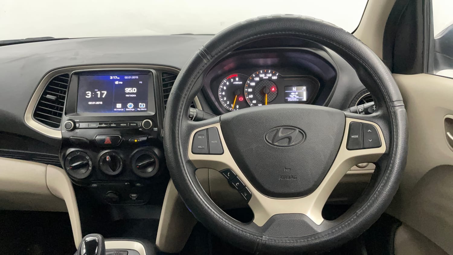 Used 2021 Hyundai Santro Sportz AMT Petrol Automatic interior STEERING VIEW