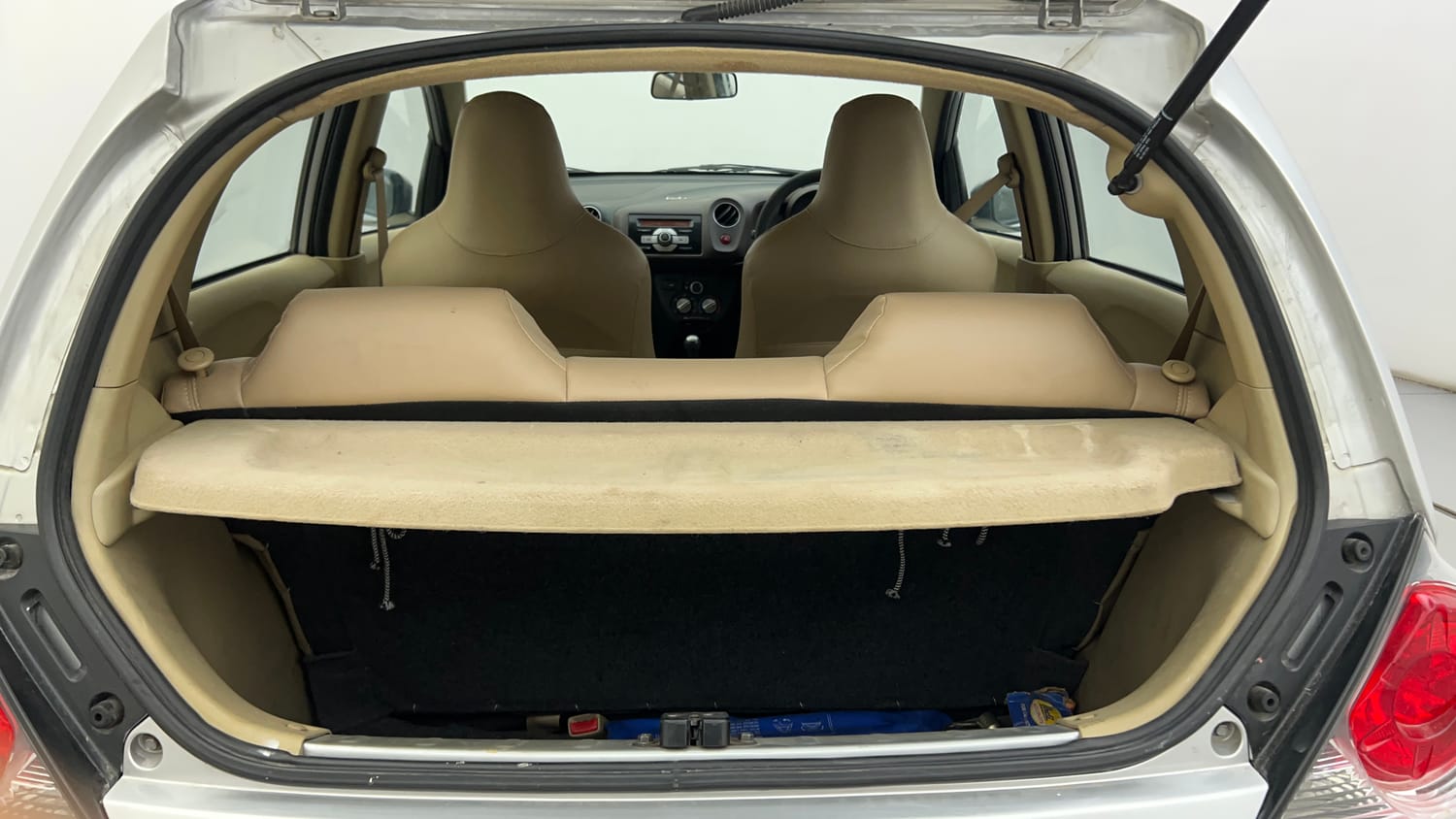 Used 2013 Honda Brio S MT Petrol Manual interior DICKY INSIDE VIEW