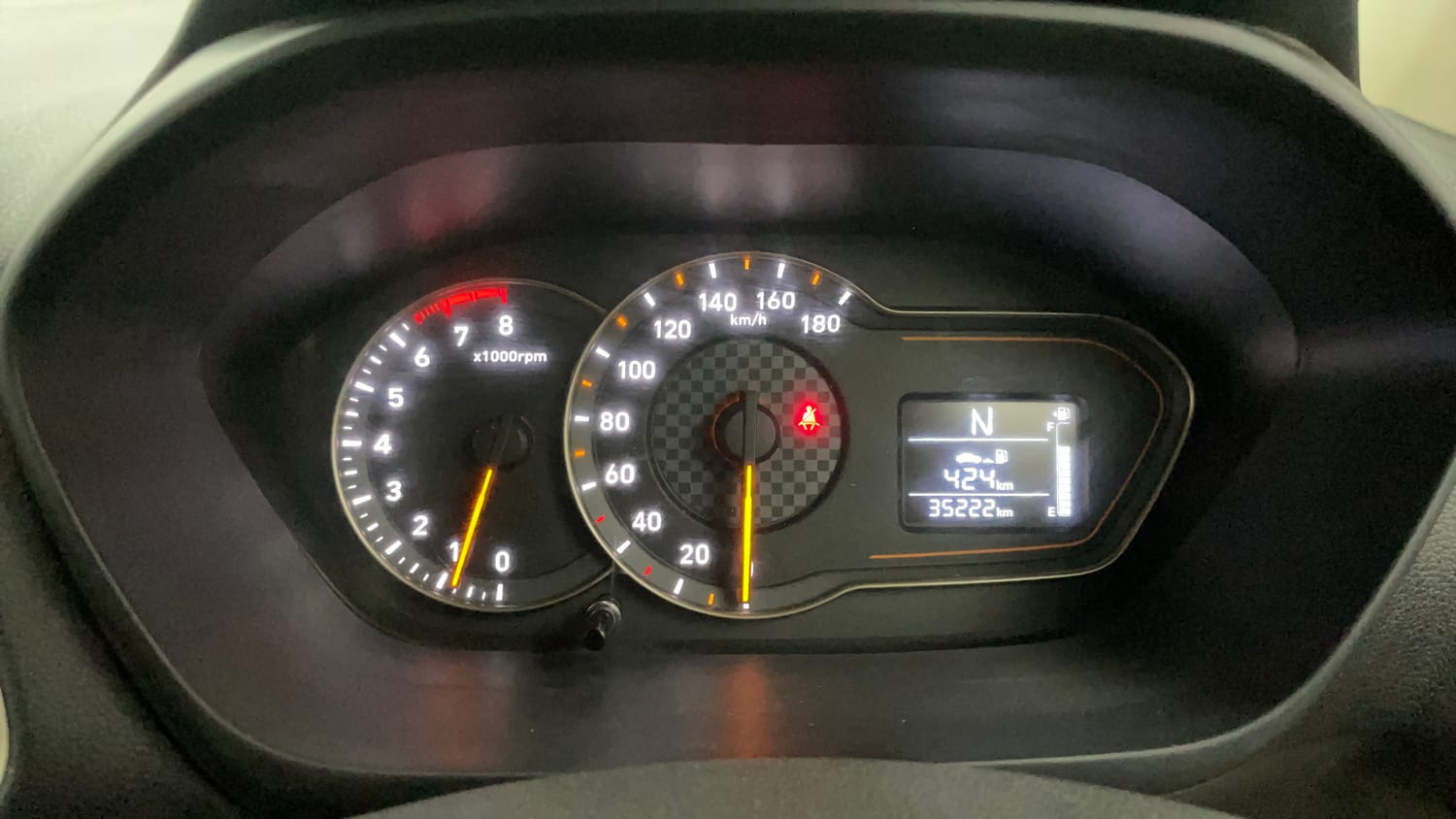 Used 2021 Hyundai Santro Sportz AMT Petrol Automatic interior CLUSTERMETER VIEW