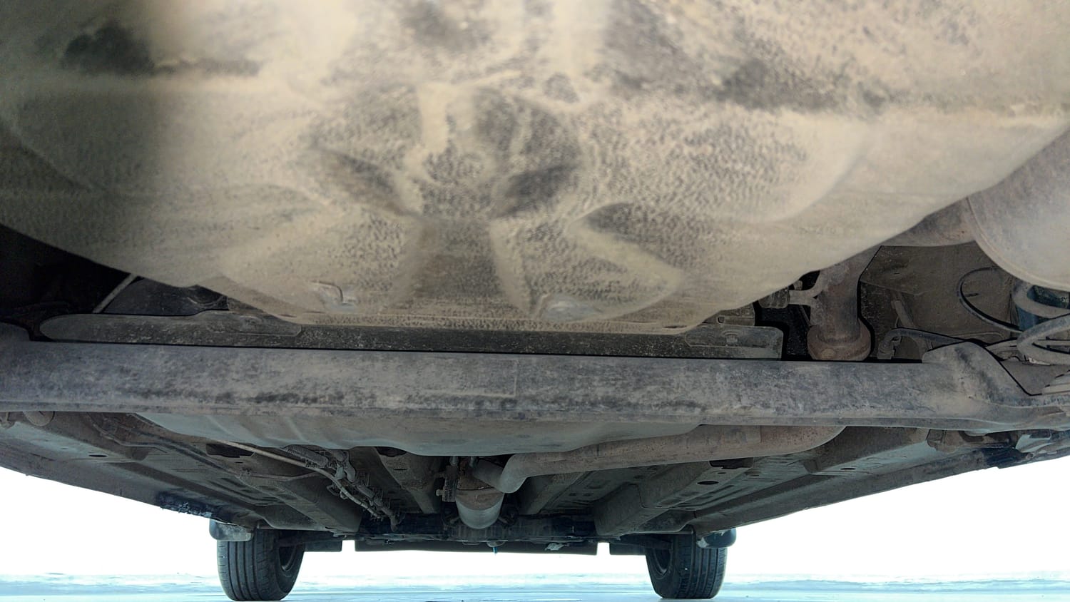 Used 2023 Tata Punch Adventure RHYTHM PACK MT Petrol + CNG (Outside Fitted) Cng Manual extra REAR UNDERBODY VIEW (TAKEN FROM REAR)