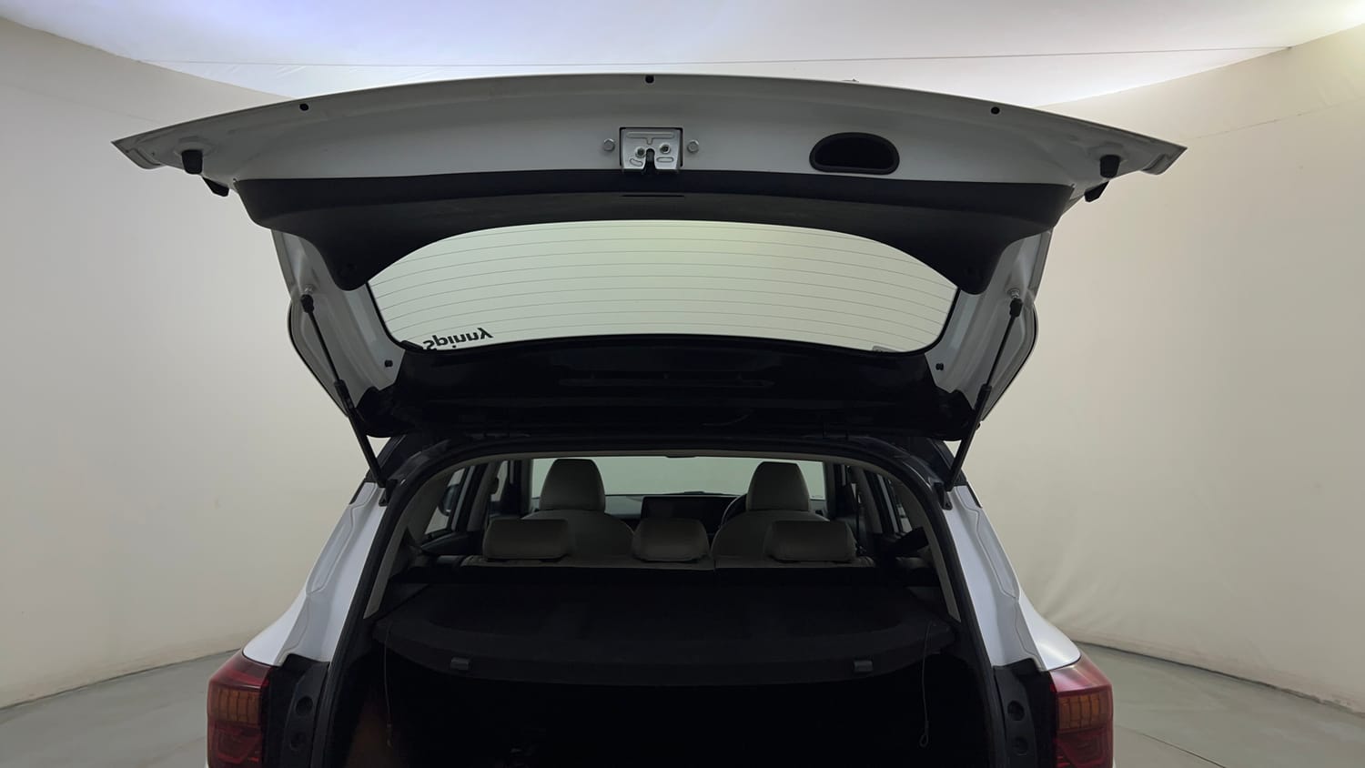 Used 2020 Kia Seltos HTX IVT 1.5 Dual Tone Petrol Automatic interior DICKY DOOR OPEN VIEW