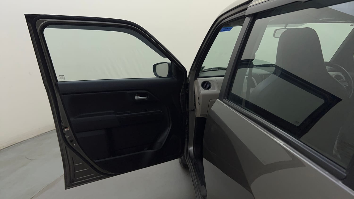 Used 2021 Maruti Suzuki Wagon R VXi (O) 1.2 Petrol Manual interior LEFT FRONT DOOR OPEN VIEW