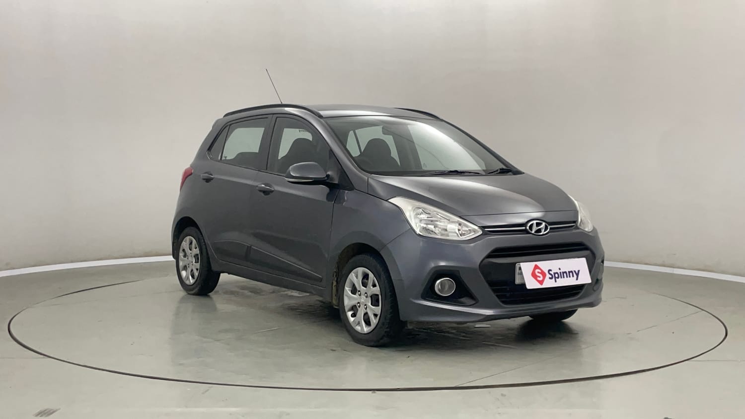 Used 2016 Hyundai Grand i10 Sportz 1.2 Kappa VTVT Petrol Manual exterior RIGHT FRONT CORNER VIEW