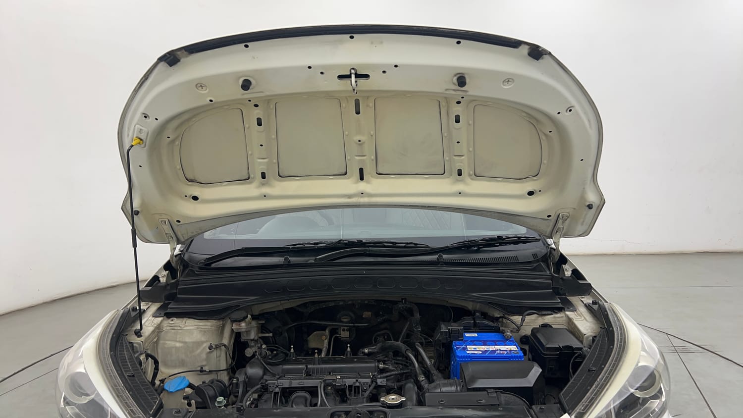 Used 2017 Hyundai Creta 1.6 SX Plus AT Petrol Petrol Automatic engine ENGINE & BONNET OPEN FRONT VIEW