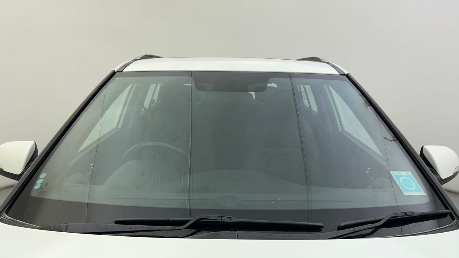 Used 2018 Hyundai Creta SX 1.6 AT Petrol Petrol Automatic exterior FRONT WINDSHIELD VIEW
