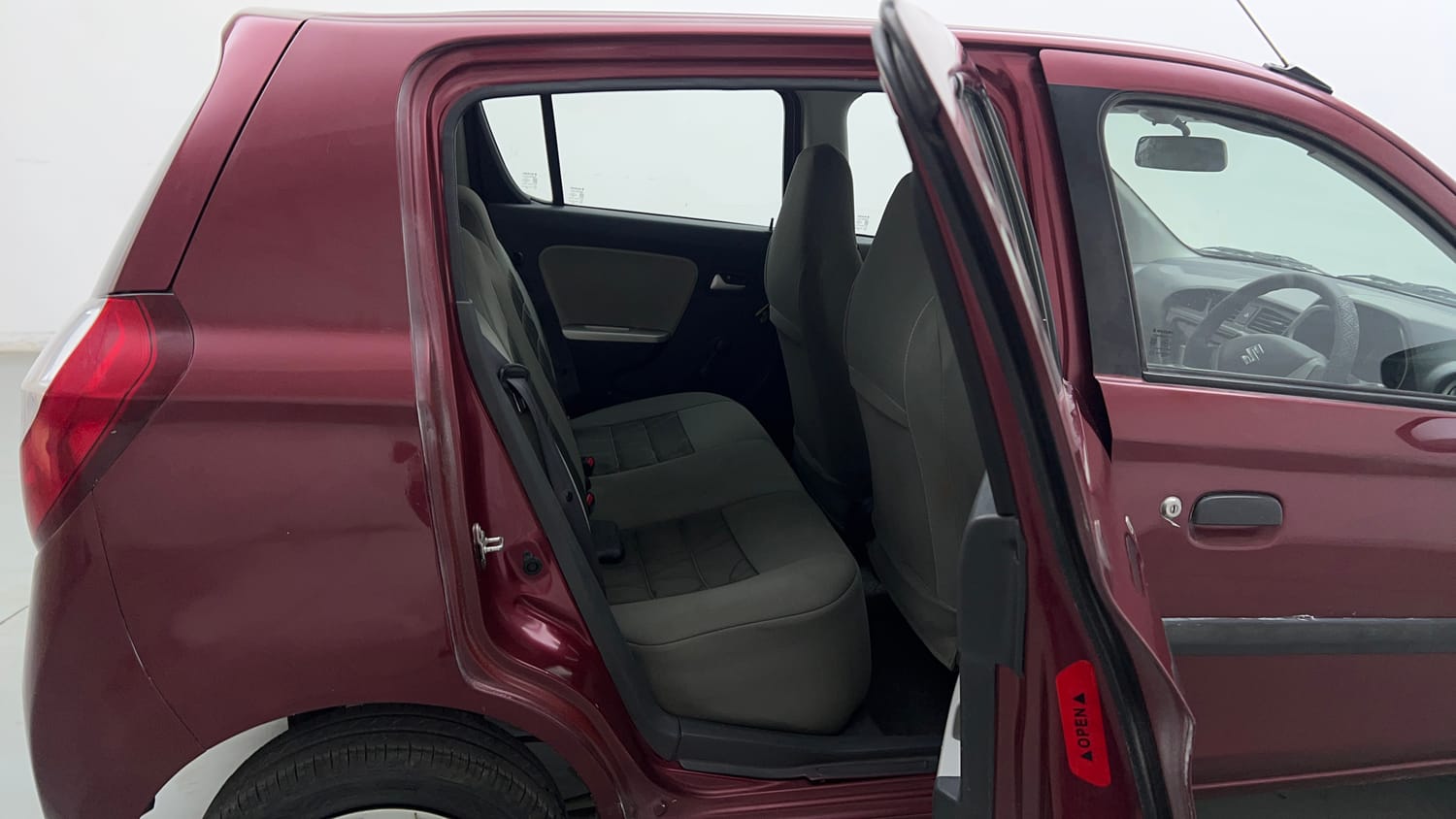 Used 2017 Maruti Suzuki Alto K10 VXi AMT Petrol Automatic interior RIGHT SIDE REAR DOOR CABIN VIEW