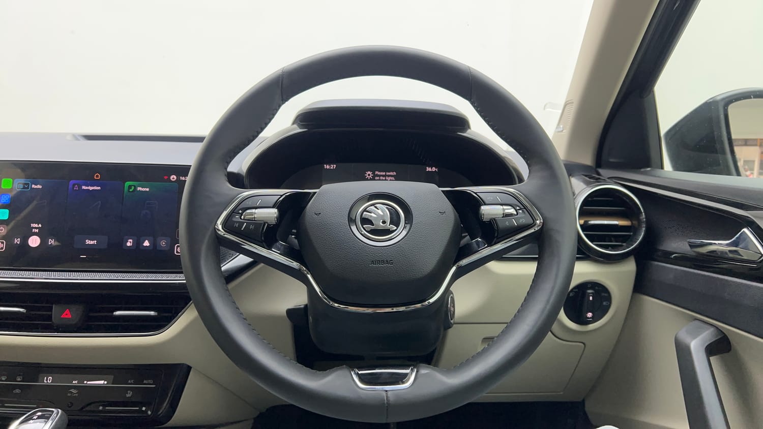 Used 2026 Skoda Slavia Prestige 1.0L TSI AT Petrol Automatic interior STEERING VIEW
