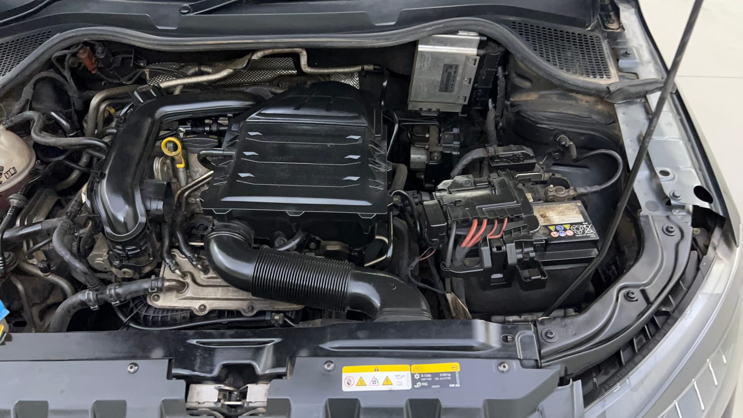 Used 2021 Skoda Rapid Style AT Petrol Automatic engine ENGINE LEFT SIDE VIEW
