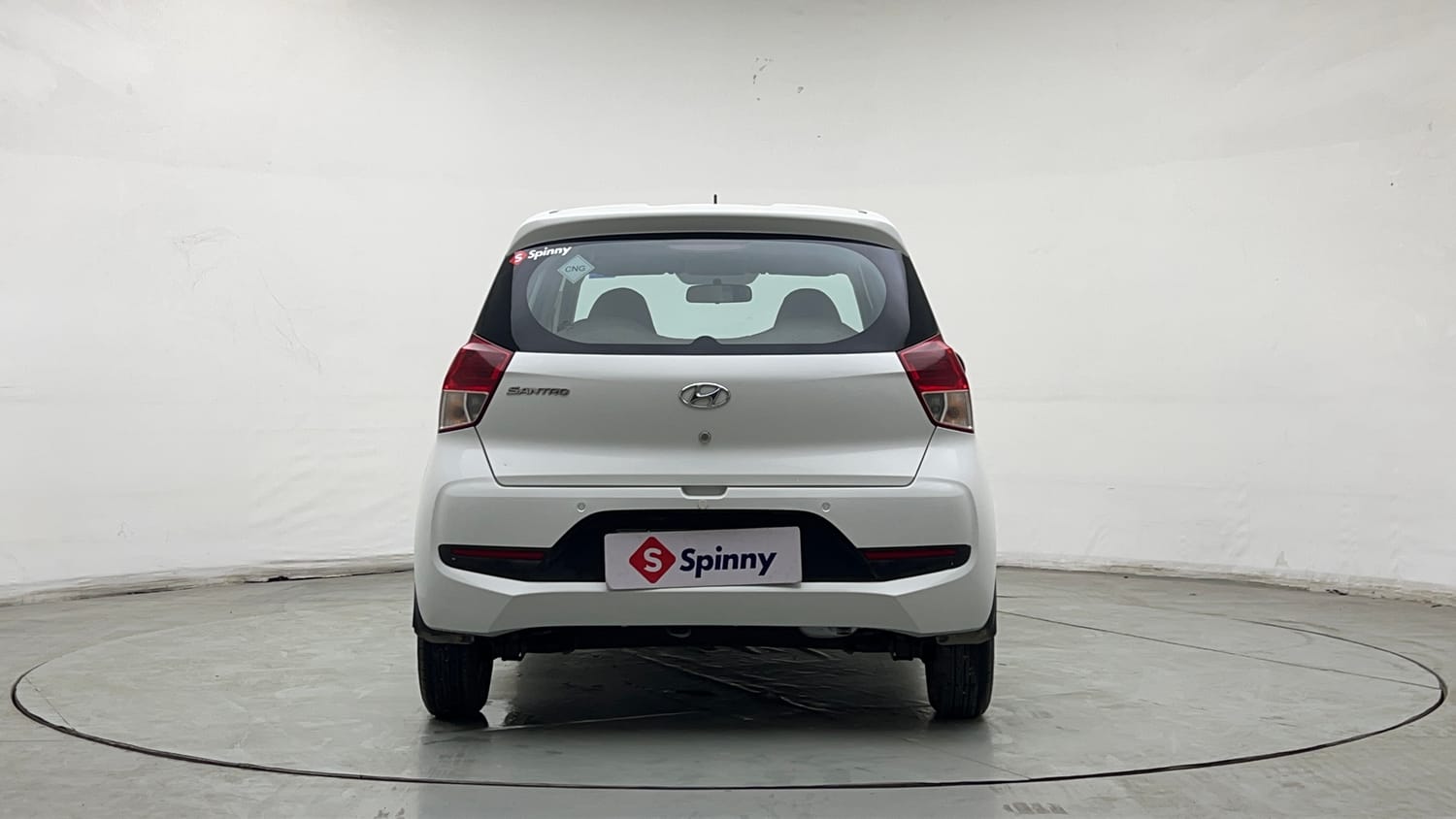 Used 2019 Hyundai Santro Magna CNG Cng Manual exterior BACK VIEW