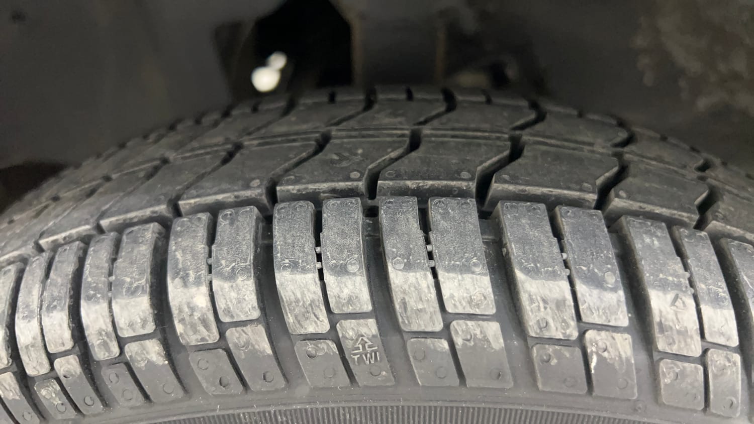 Used 2015 Tata Nano Twist XTA Petrol Automatic tyres LEFT FRONT TYRE TREAD VIEW