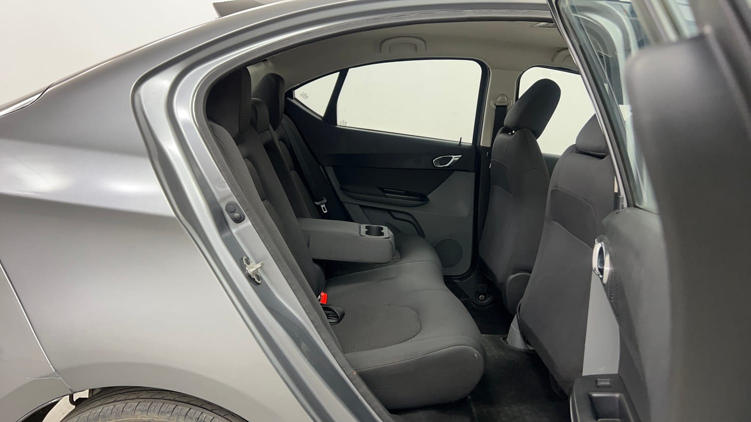 Used 2019 Tata Tigor Revotron XZA Petrol Automatic interior RIGHT SIDE REAR DOOR CABIN VIEW