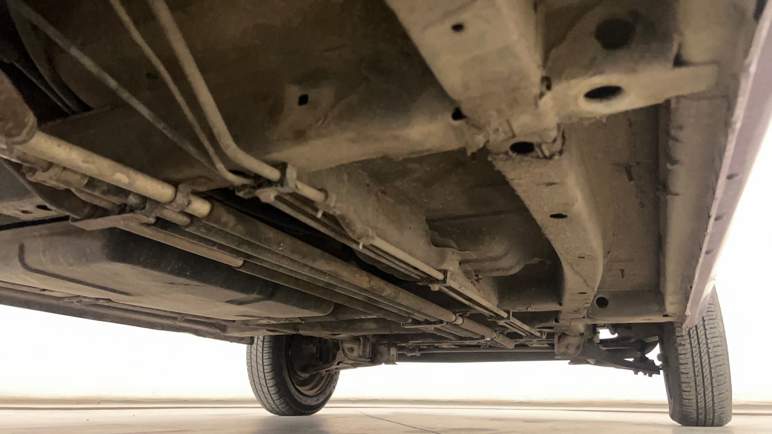 Used 2015 Tata Nano Twist XT Petrol Manual extra REAR RIGHT UNDERBODY VIEW