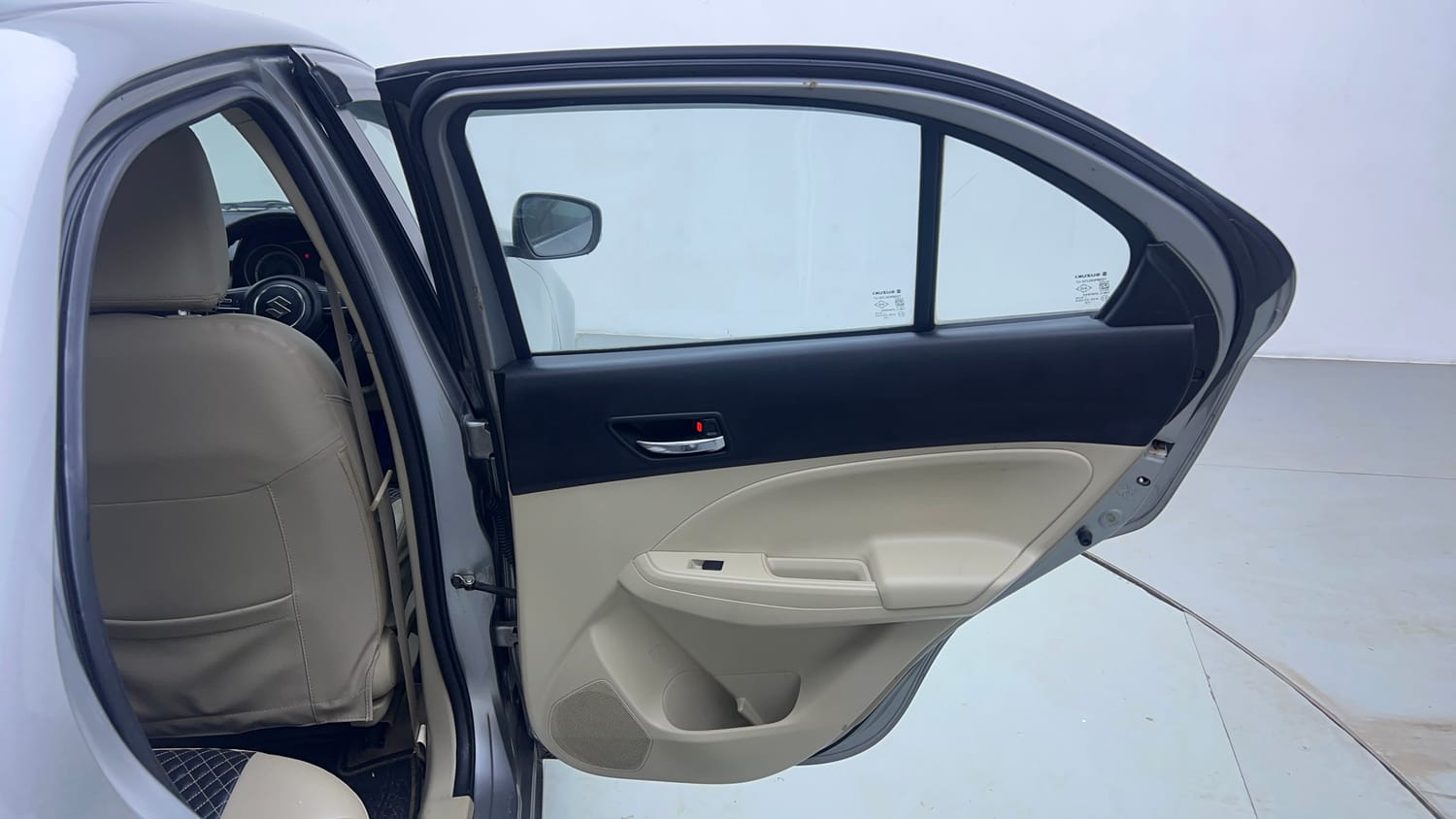 Used 2021 Maruti Suzuki Dzire VXi AGS Petrol Automatic interior RIGHT REAR DOOR OPEN VIEW
