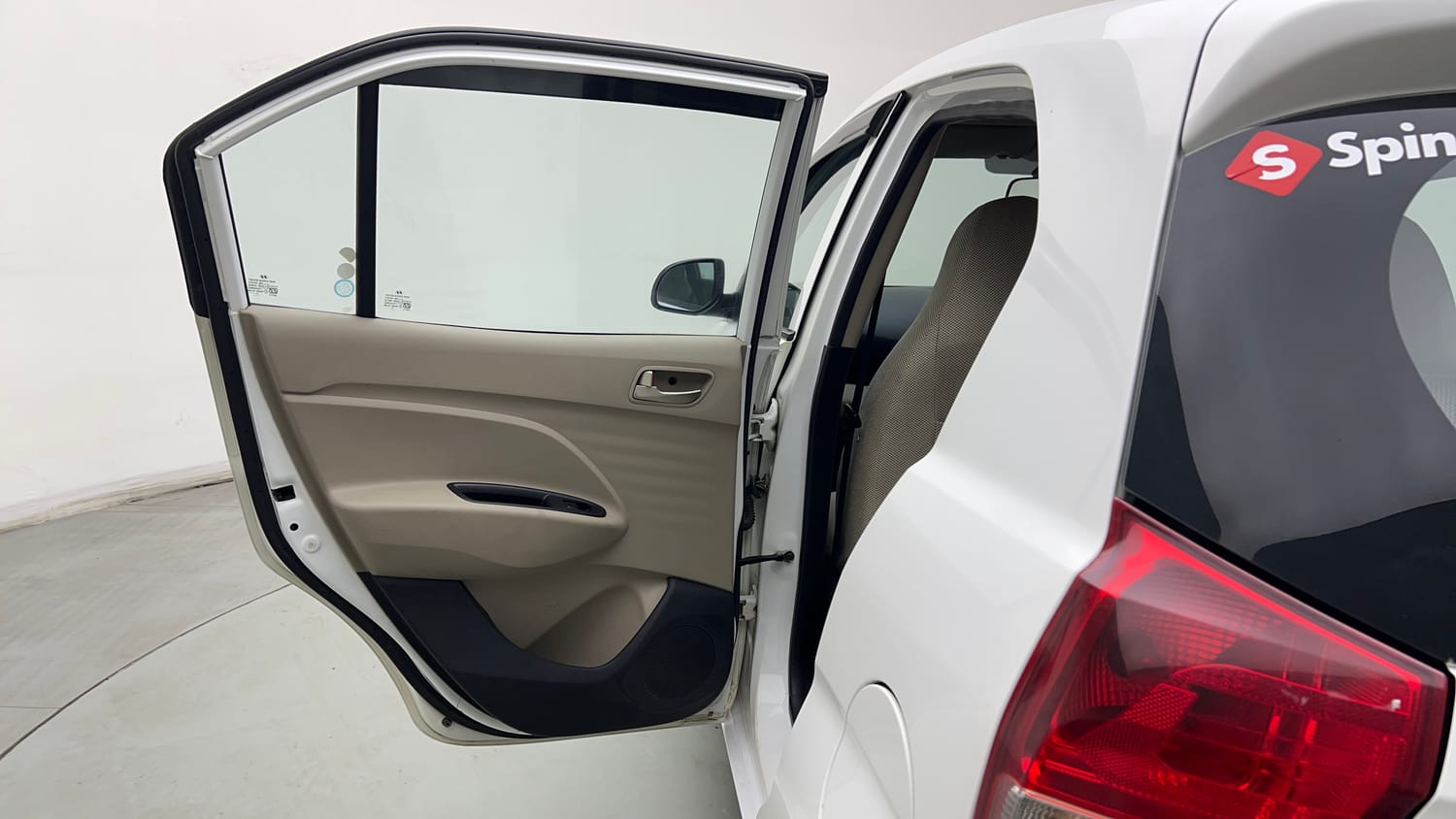 Used 2019 Hyundai Santro Magna CNG Cng Manual interior LEFT REAR DOOR OPEN VIEW