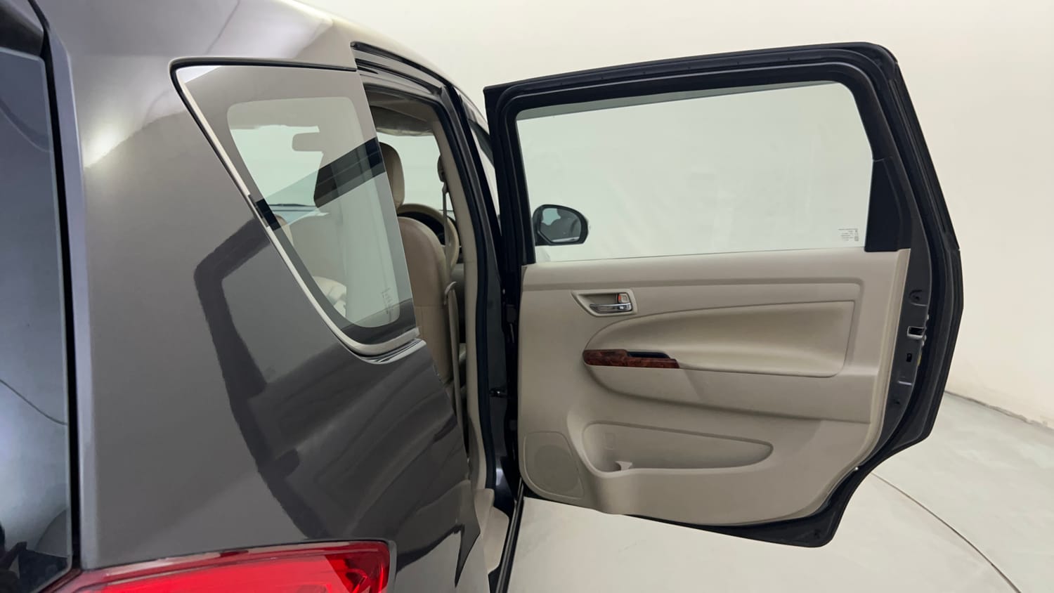 Used 2017 Maruti Suzuki Ertiga ZXI+ Petrol Manual interior RIGHT REAR DOOR OPEN VIEW