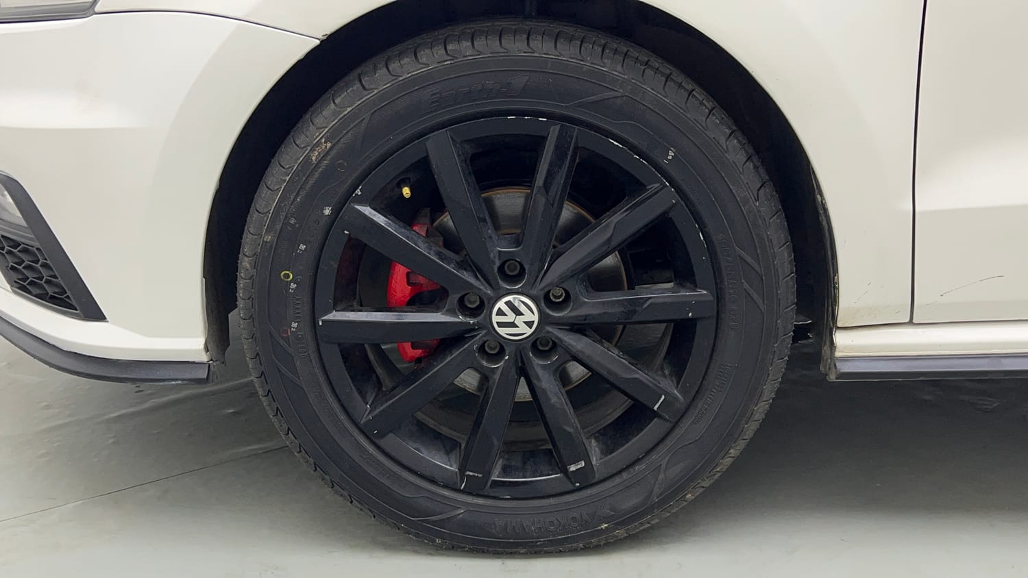 Used 2021 Volkswagen Polo GT Petrol Automatic tyres LEFT FRONT TYRE RIM VIEW